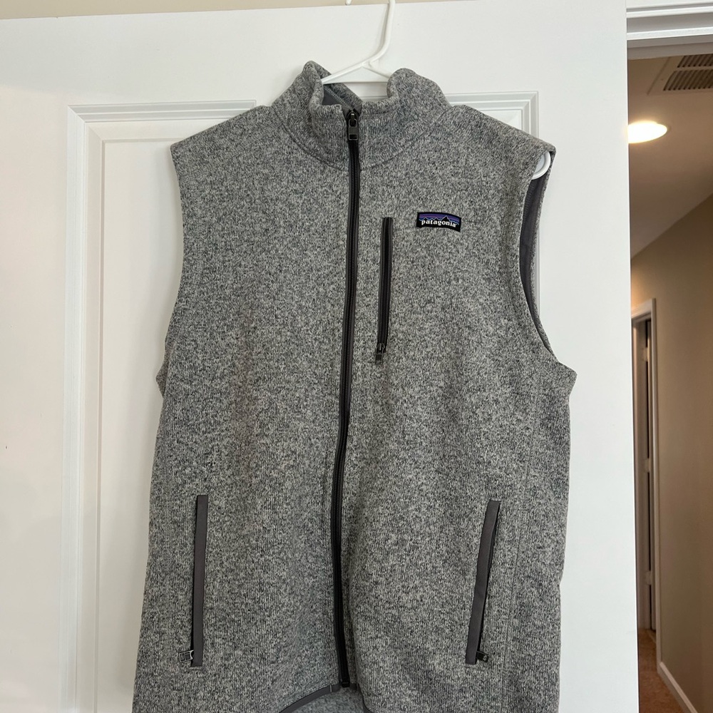Patagonia Gray Fleece Vest